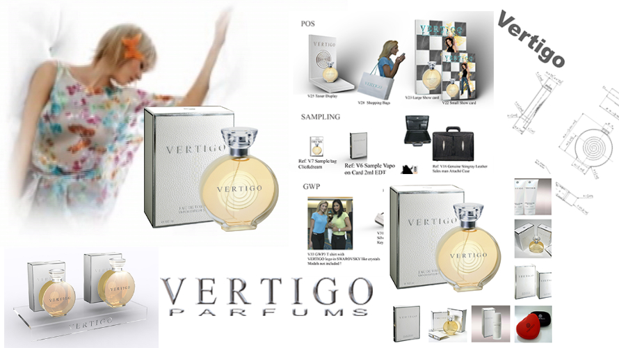 Vertigo fashion to the fragrance industry